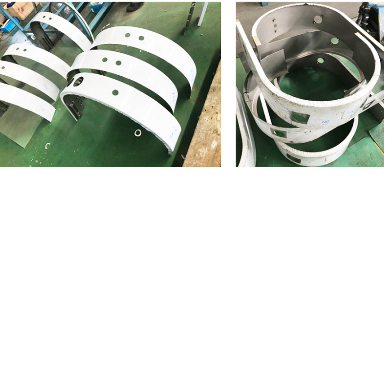 机械手激光切割机切割样品